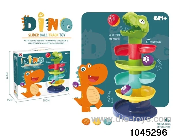 Dinosaur orbit in color box