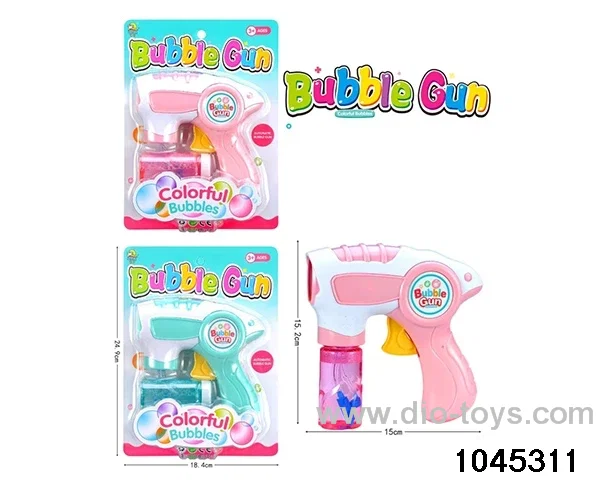 bubble gun in Blister with insert