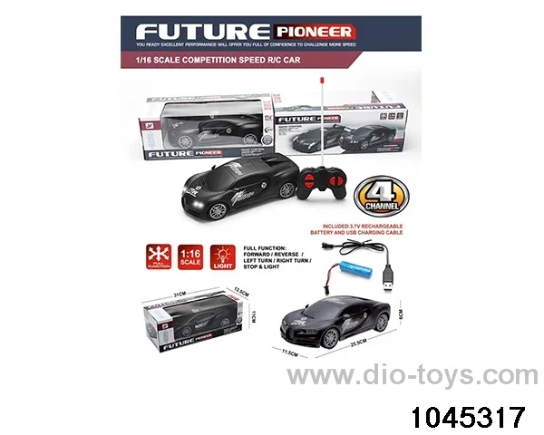 1:16 RC car(including electricity) in color box