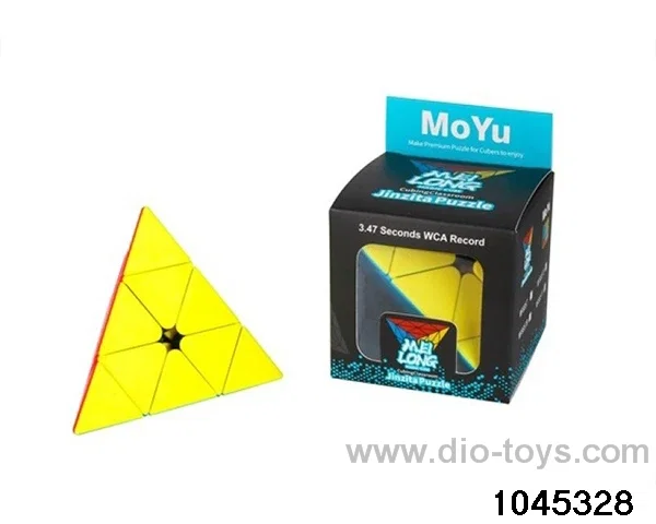 Rubik's cube in color box