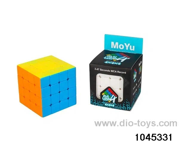 Rubik's cube in color box