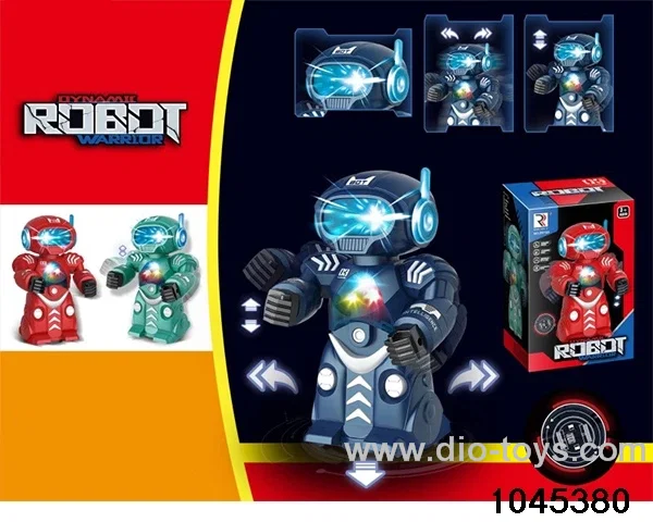 electric robot in color box