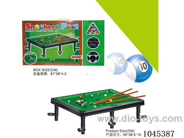 billiard in color box