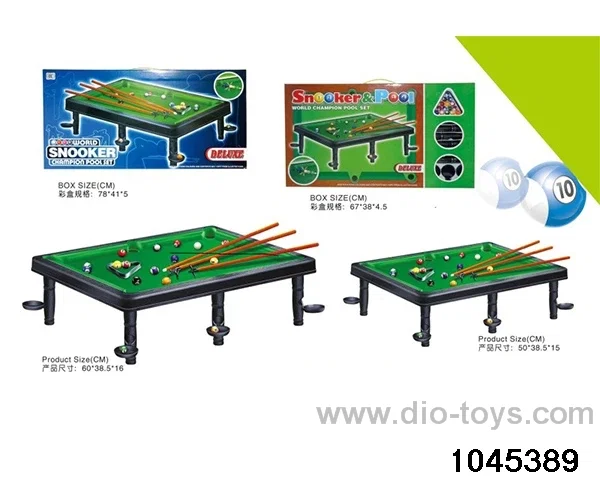 billiard in color box
