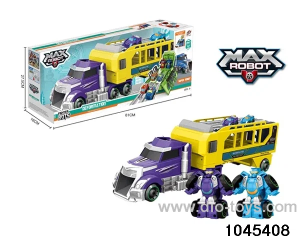 Large tractor in display box