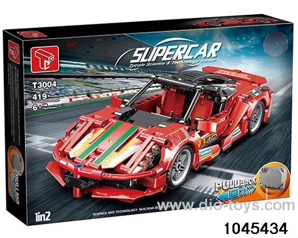 building block（419PCS）in color box