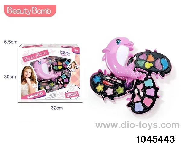 Children's makeup in window box