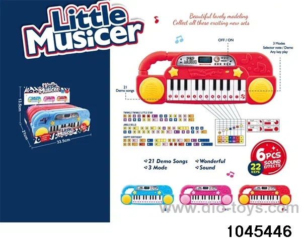 Electronic organ (6PCS) in display box