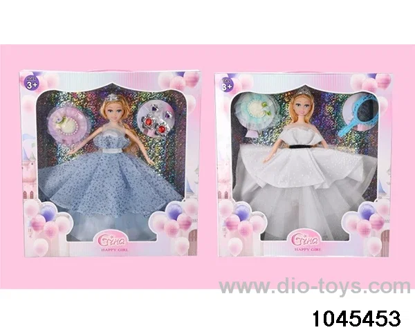 11.5-inch doll in window box