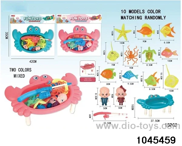 Fishing set in PP bag with header