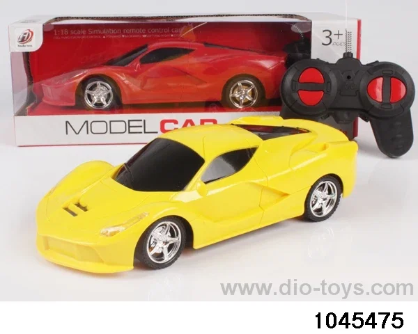 1:18 4 ch rc car with light/not include battery