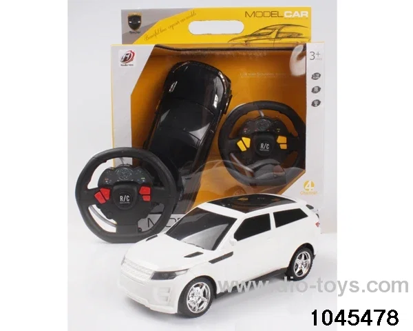1:18 4 ch rc car with light/not include battery