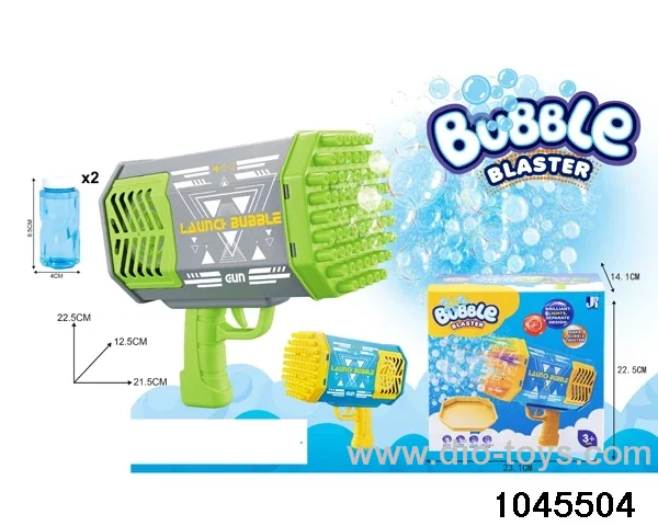 B/O bubble toys with light