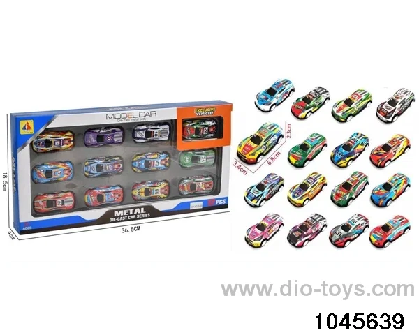 1:64 pull back alloy car