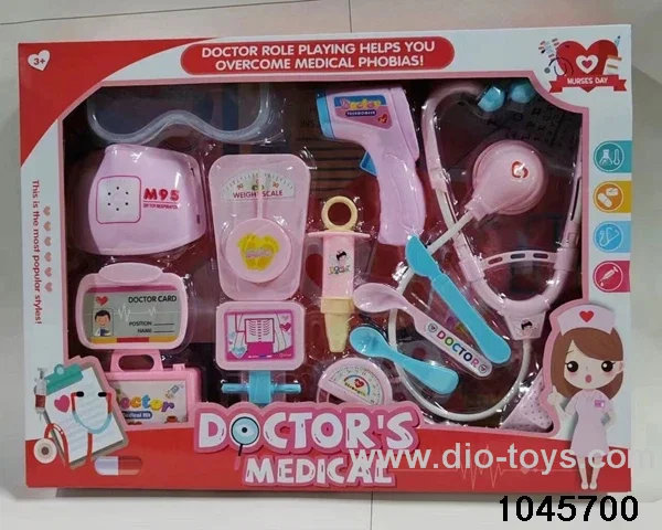Tool set with light