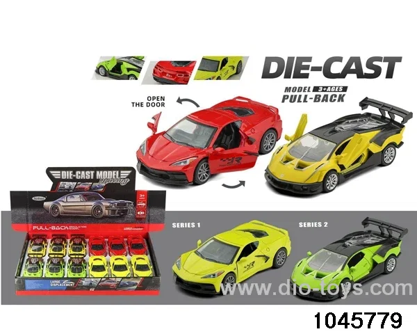 1:32 pull back alloy car