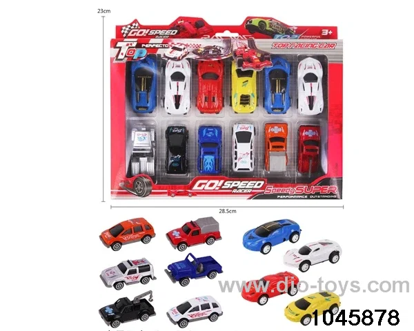 pull back car+free wheel toys