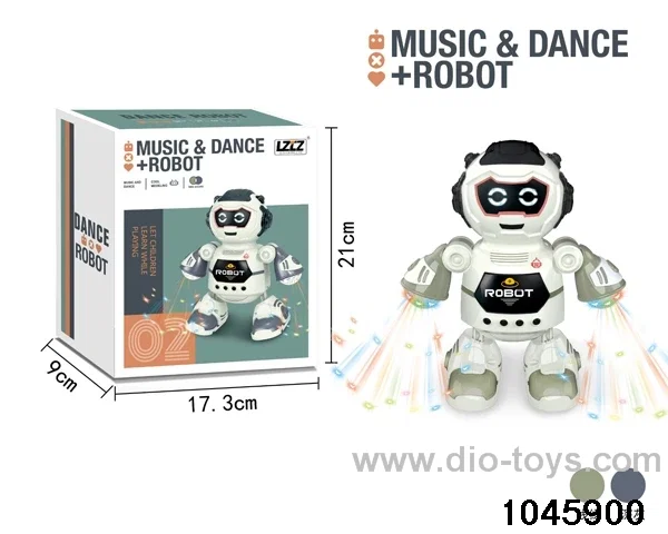B/O robot with light/music
