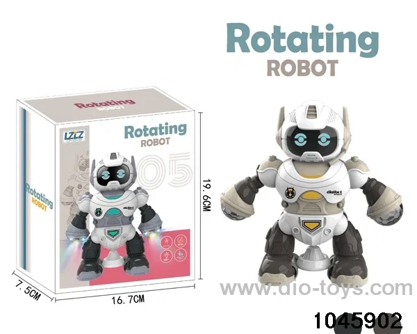 B/O robot with light/music