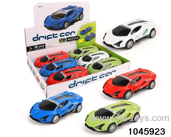 6pcs friction car