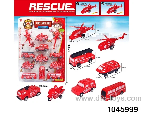 Fire and Rescue Combination in Blister card