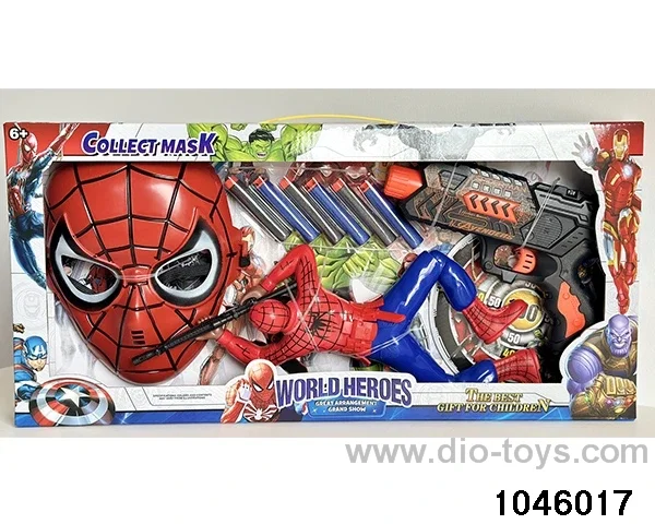 spiderman in display box