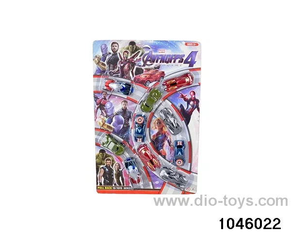 pull-back vehicle in Blister card