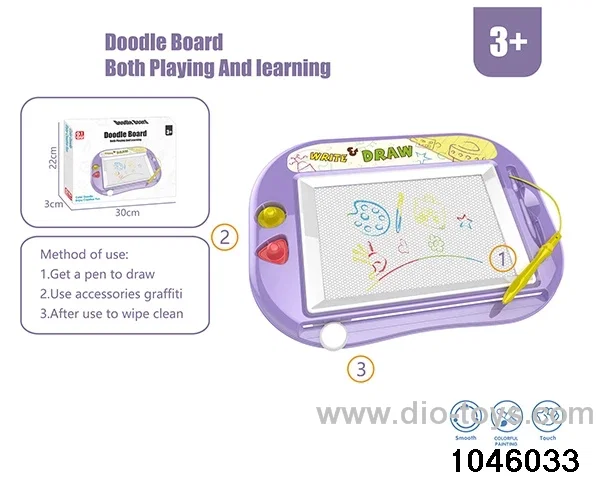 magnetic writing tablet in color box