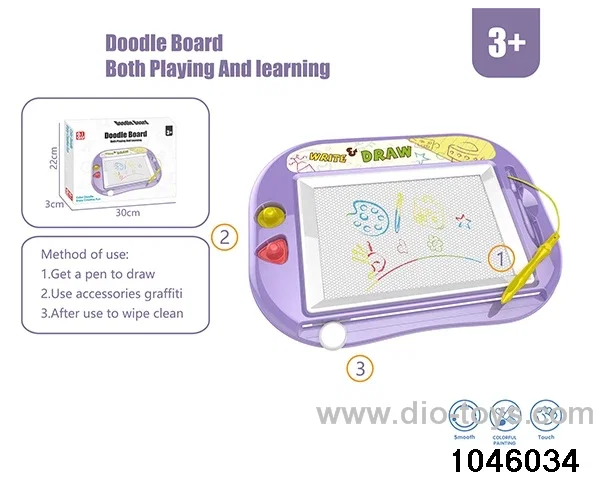 magnetic writing tablet in color box
