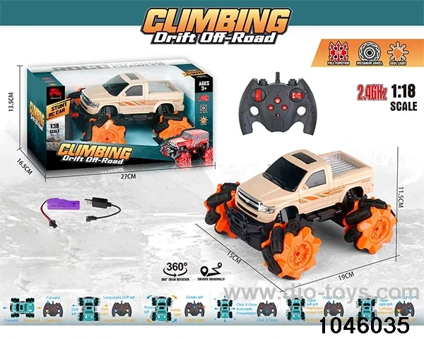 2.4G RC car (electricity package) in window box