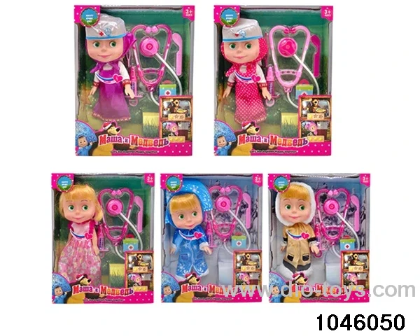 12 inch doll set in window box