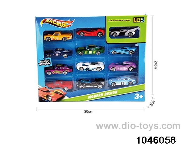 Sliding Alloy Car in window box