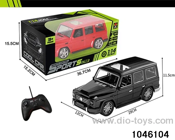 4ch RC car in window box