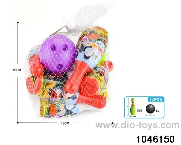 bowling ball in Net bag