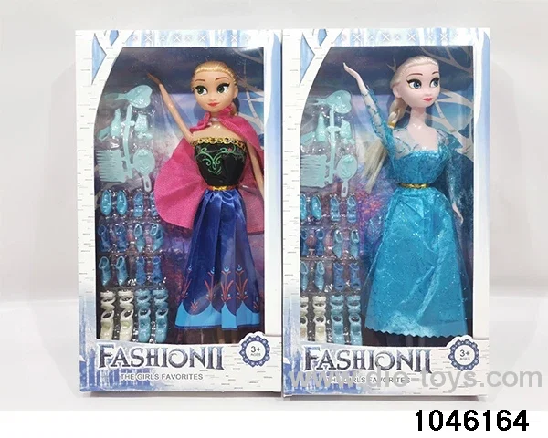 11 inch doll set in window box