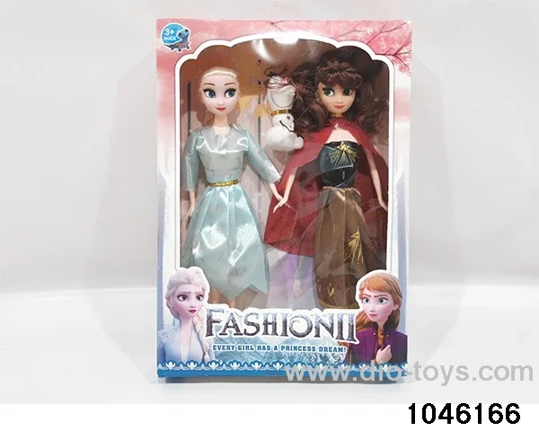 11 inch doll set in window box