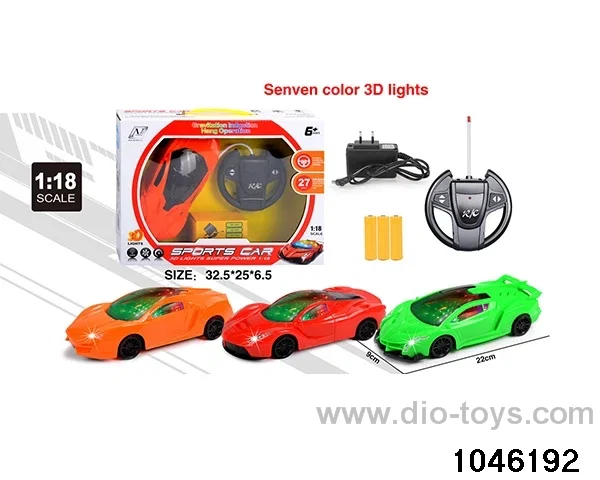 1:18 4ch RC car with light in window box