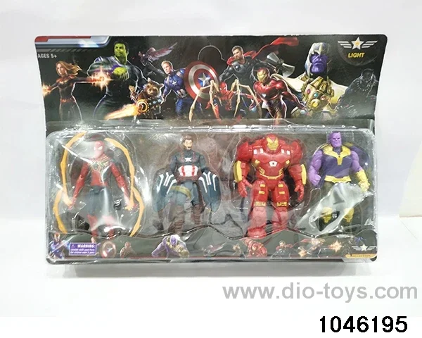 6 inch Alliance Heroes in Blister card