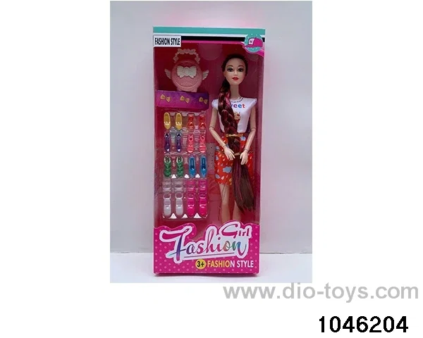 11 inch doll in window box