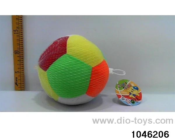 6 inch 12 pcs coloured fabric ball in  in window box