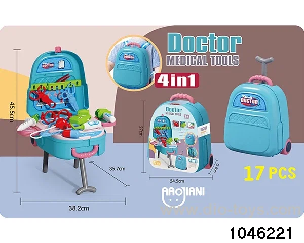 (GCC) 4-in-1 medical kit book bag in paper card