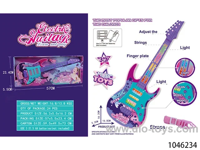 electric guitar in window box