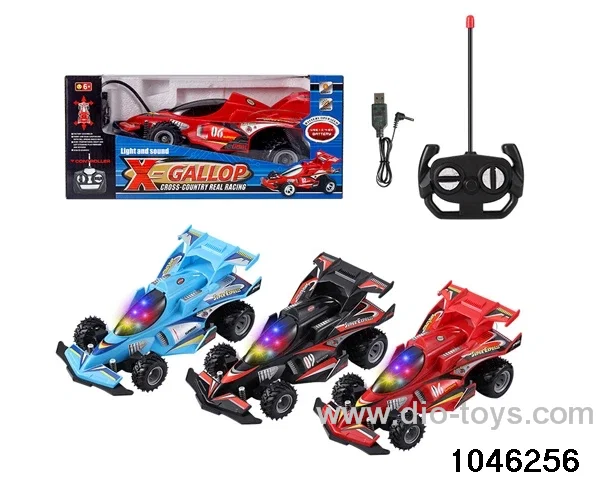 1:14 4 ch rc car with 3D light，music/include battery