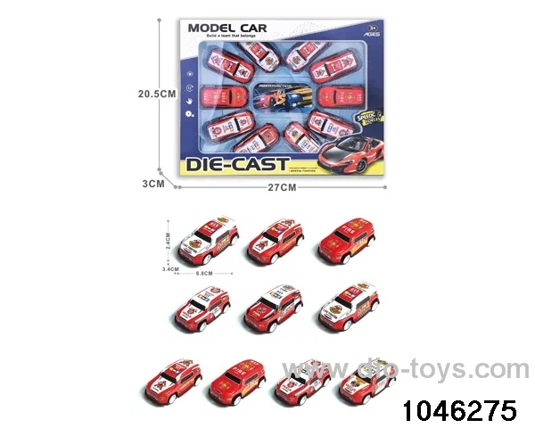 1:64 pull back alloy car