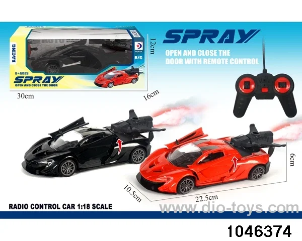 1:18 rc spray car/not include battery