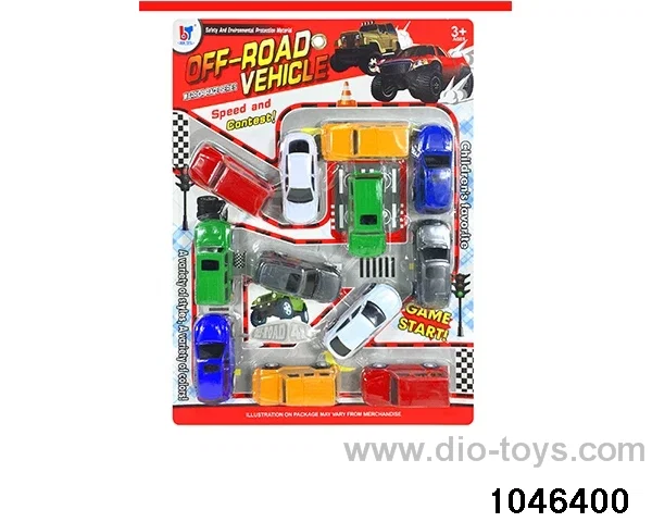 alloy car in Blister card
