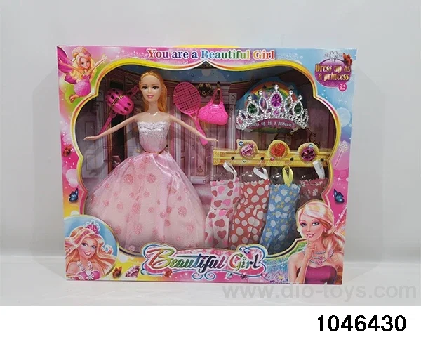 11 inch Barbie set in window box