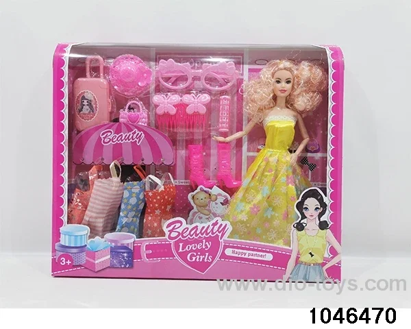 11.5 inch Barbie Set in window box