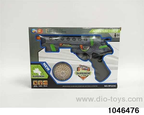 electric gun in window box