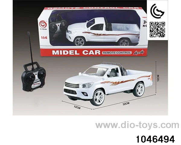 1:14 RC car with light in window box